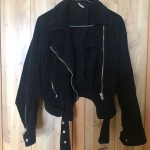Free People Dolman Moto Jacket size xsmall